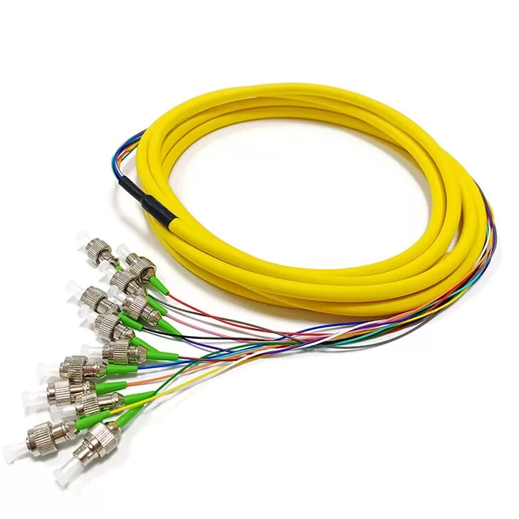 12 Fibers FC/APC SM Fiber Pigtail 9/125um