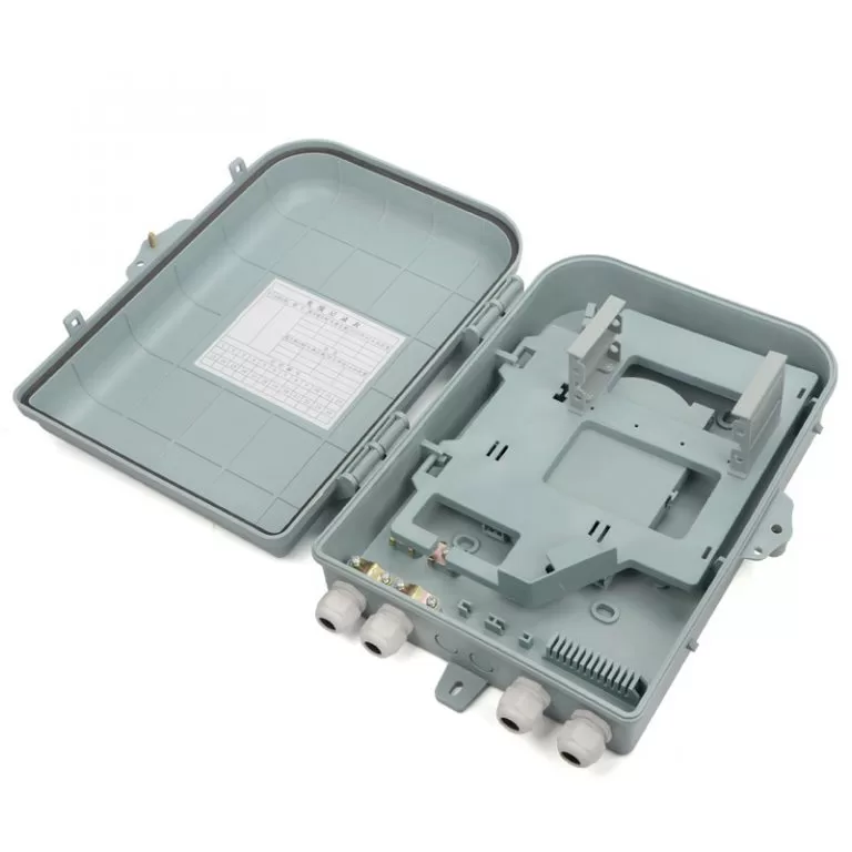 16 Port Wall Mounted Indoor/Outdoor Fiber Splitter Distribution Box