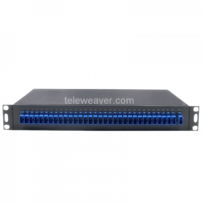 1×32 Rack Mount 1U PLC Splitter