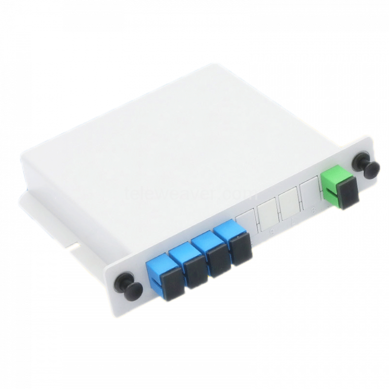 1×4 Cassette Module PLC Splitter