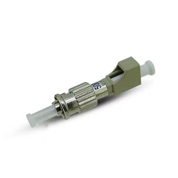 Adaptor LC Female ke ST Male Multimode Simplex Metal