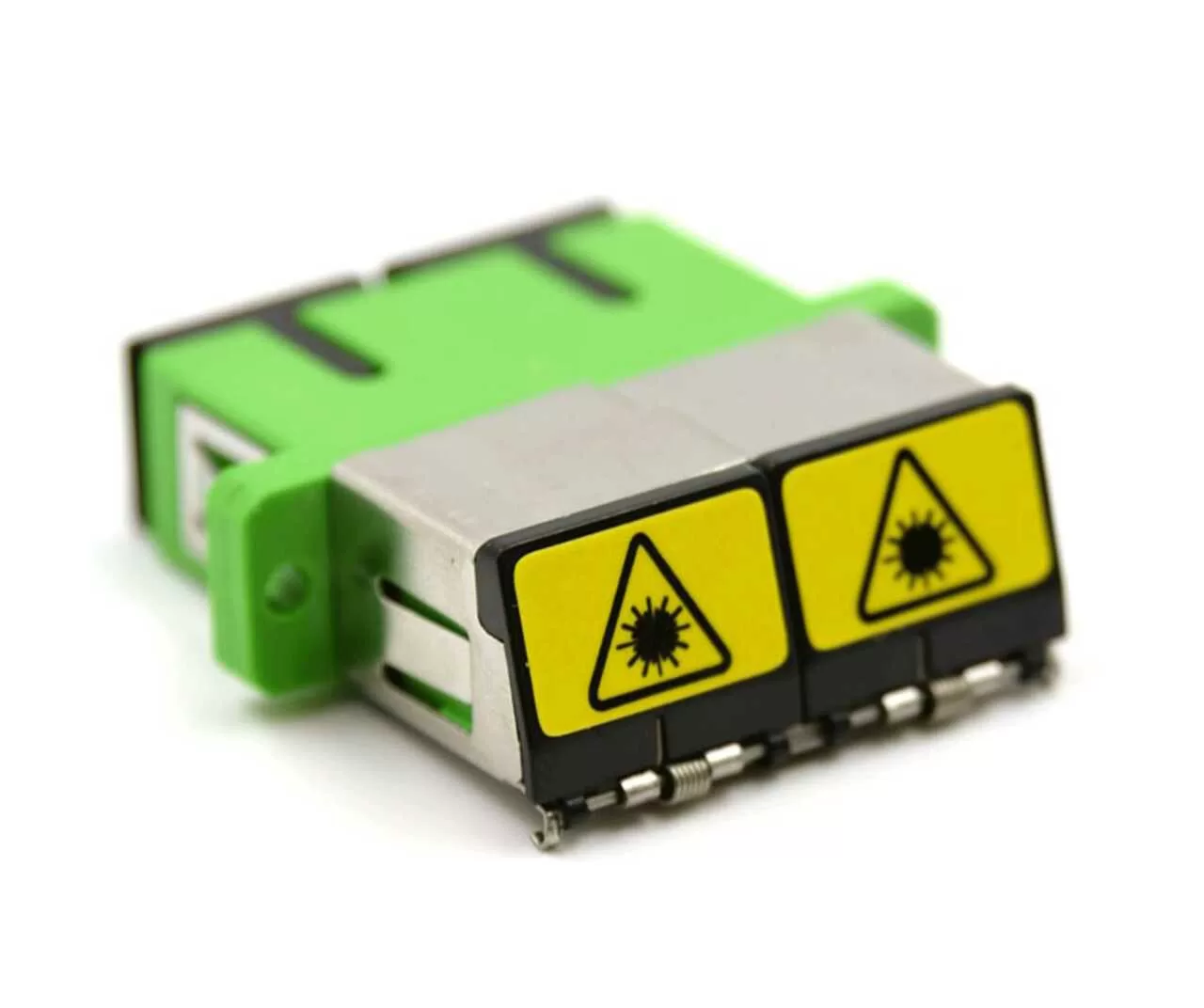 Adaptor Dupleks SC/APC dengan Mode Rana Tunggal