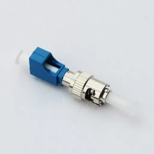 Adaptor ST ke LC Logam Simpleks Mode Tunggal Pria ke Wanita