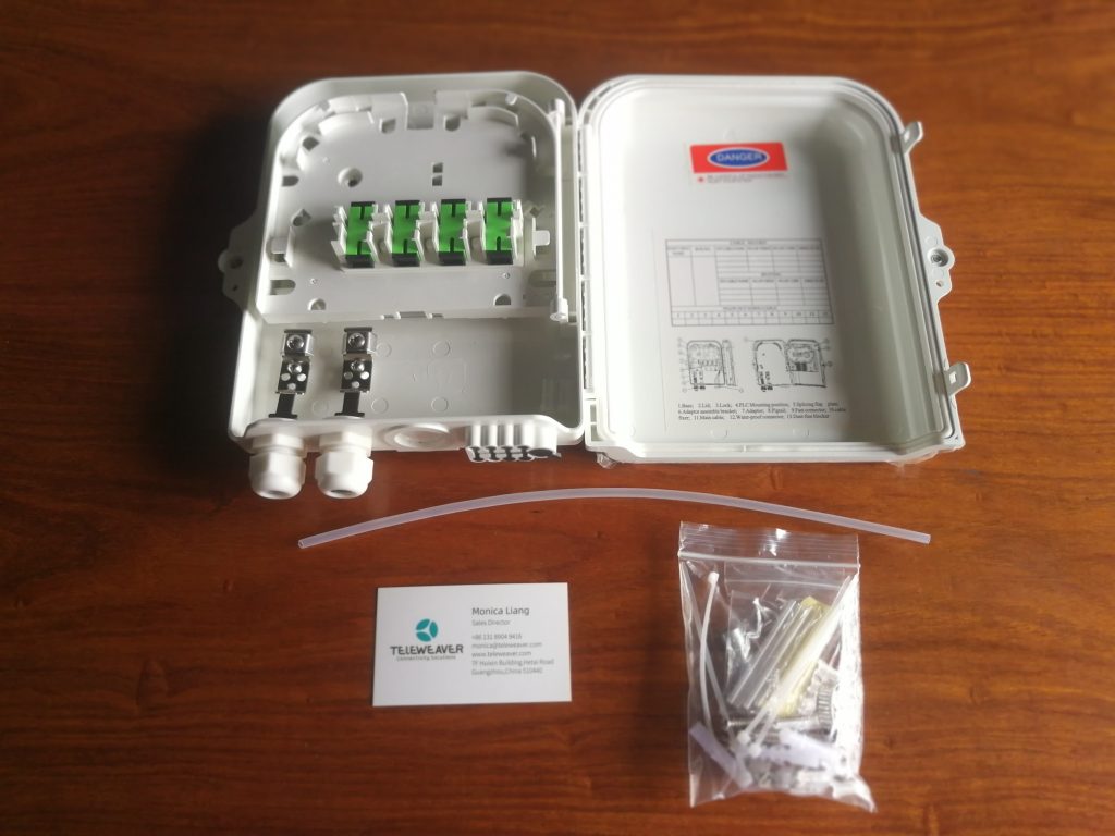 Fiber Distribution Box 8 Port Indoor/Outdoor