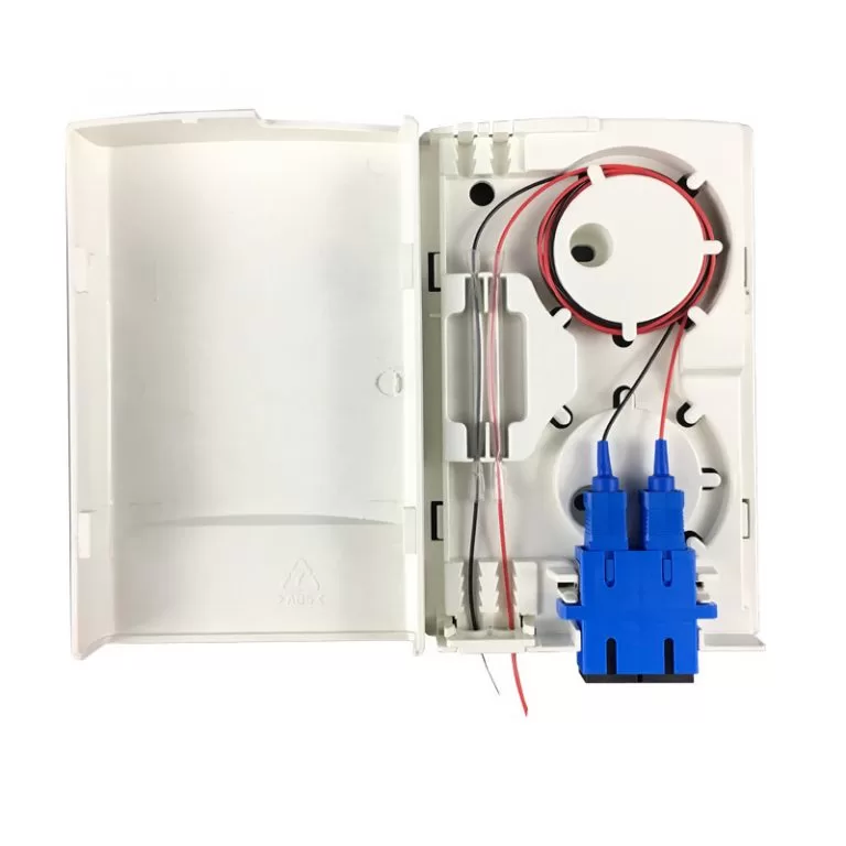 Fiber Optic Cable Wall Outlet Duplex Socket Panel Faceplate