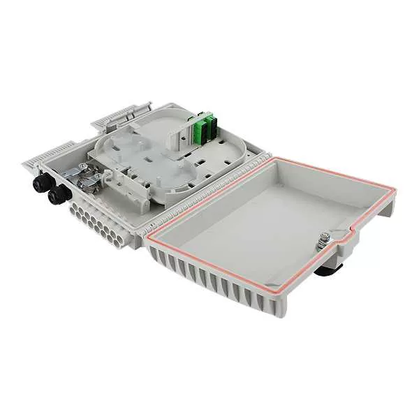 16 Port Indoor/Outdoor Wall Mounted Optical Fiber Cable Distribution Box