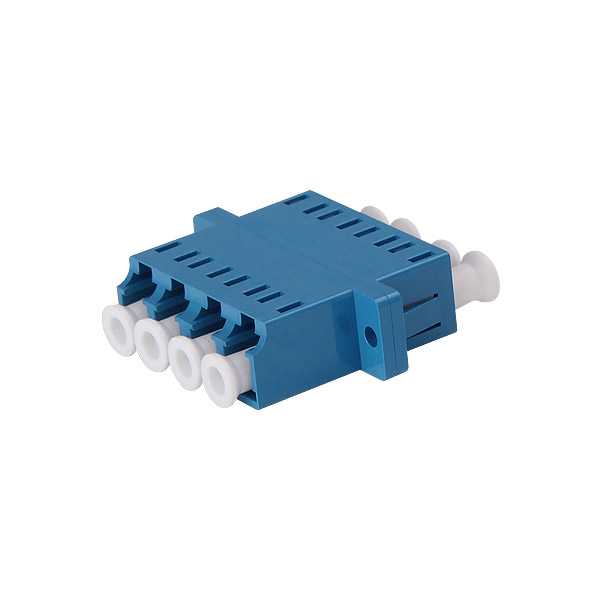 LC UPC Adapter Single Mode Quad - FiberCheap