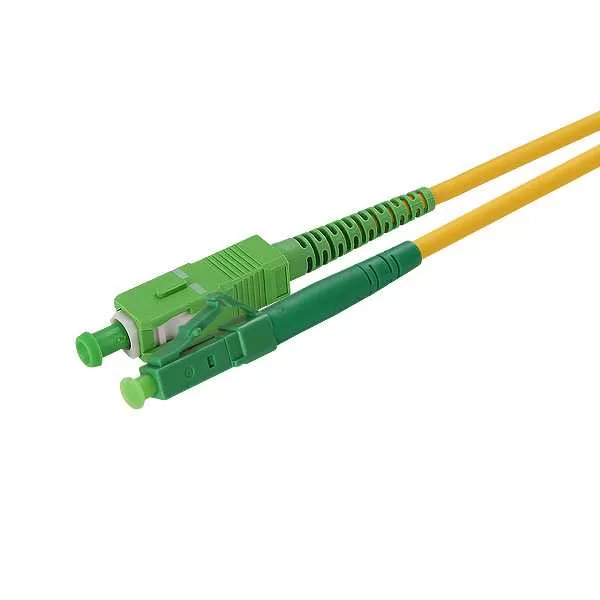 Singlemode LC/APC auf SC/APC Glasfaser-Patchkabel