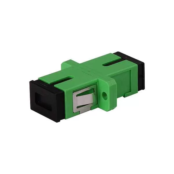Adaptor SC APC SM Simplex Plastik Hijau
