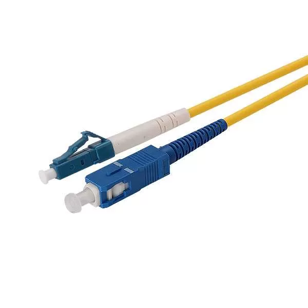 SC-zu-LC-Glasfaserkabel Simplex Singlemode 9/125 um