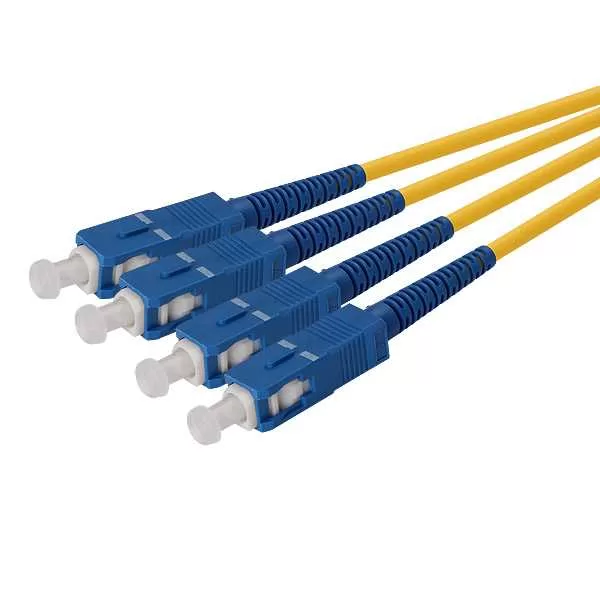 Fiber Patch Cord SC SC Duplex UPC Single Mode 9/125um