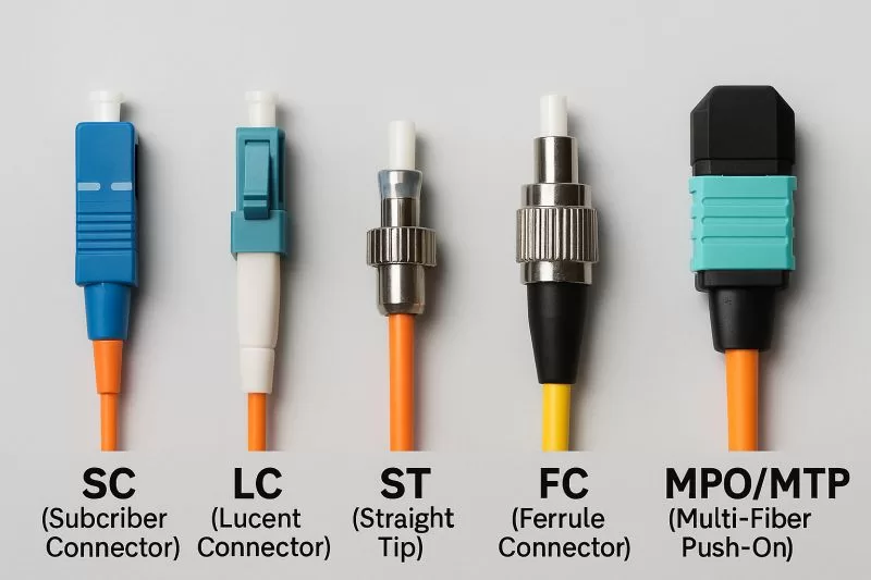 Fiber Connector Types: A Comprehensive Guide 2025
