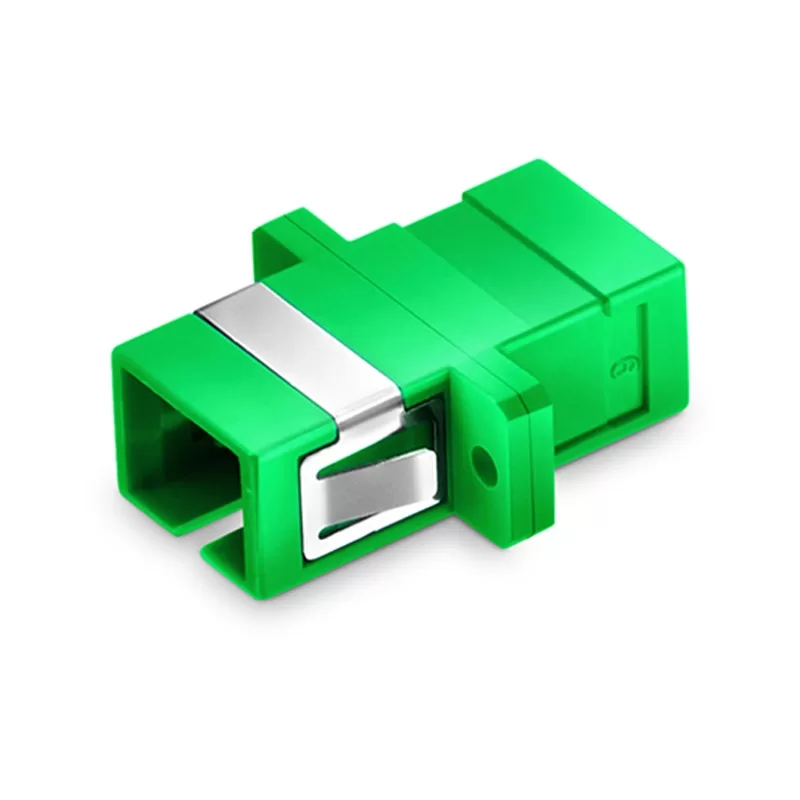 SC/APC Singlemode Simplex Fiber Adapter